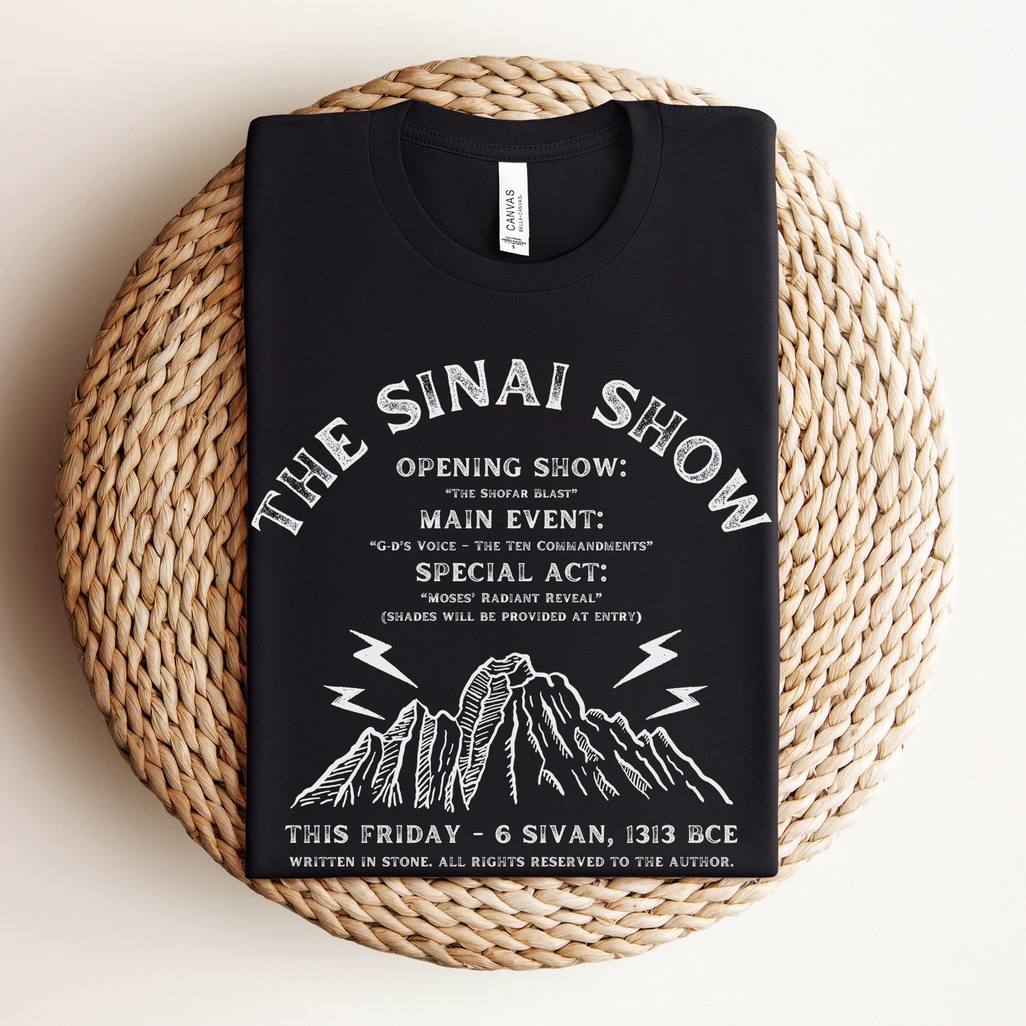 The Sinai Show | Shavuot Humor T-shirt