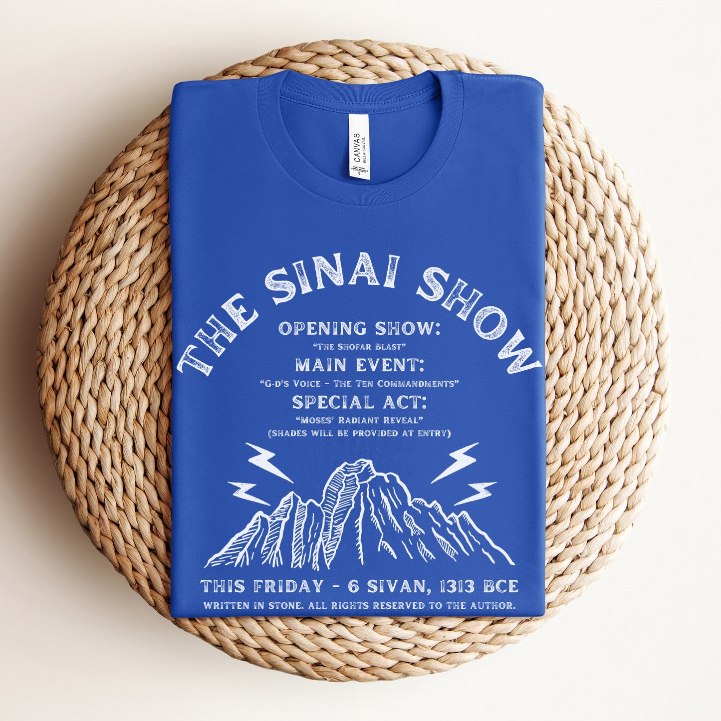The Sinai Show | Shavuot Humor T-shirt