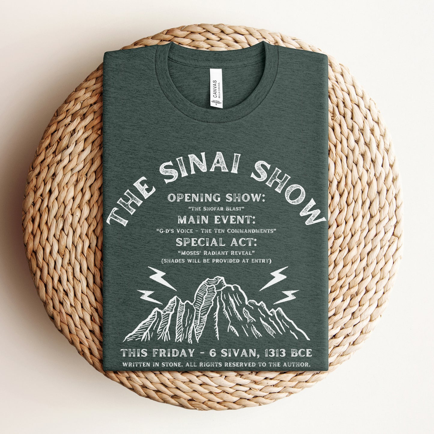 The Sinai Show | Shavuot Humor T-shirt