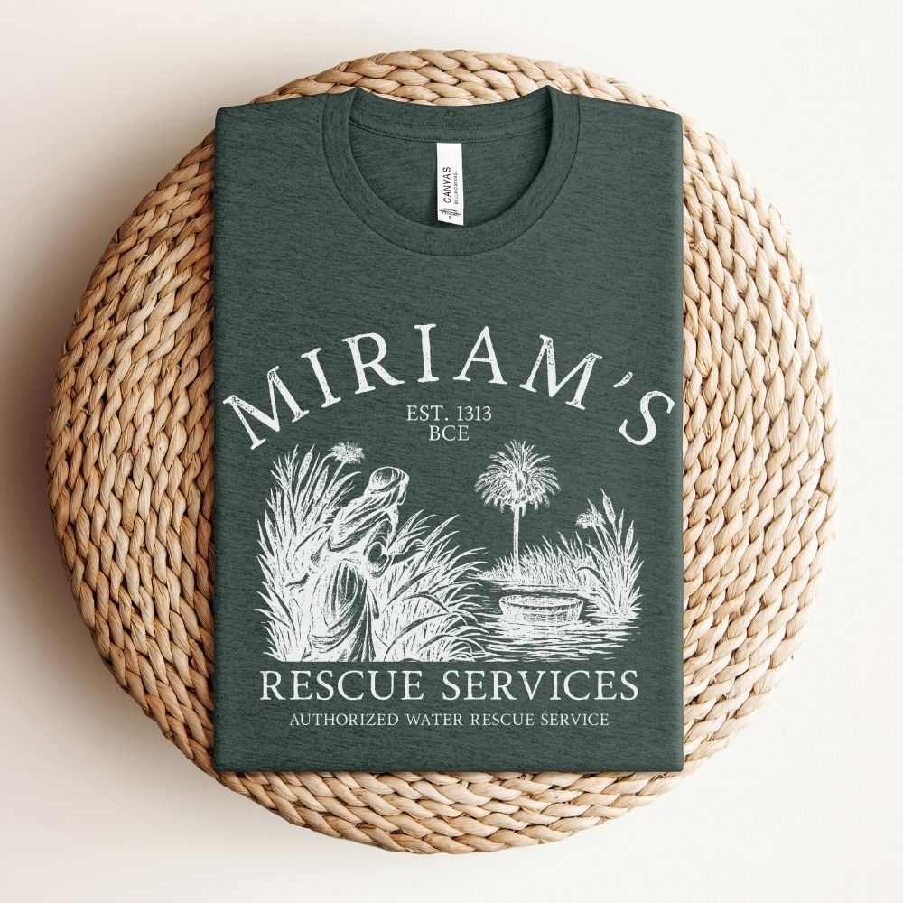 Miriam's Rescue Services | Passover Funny T-shirt