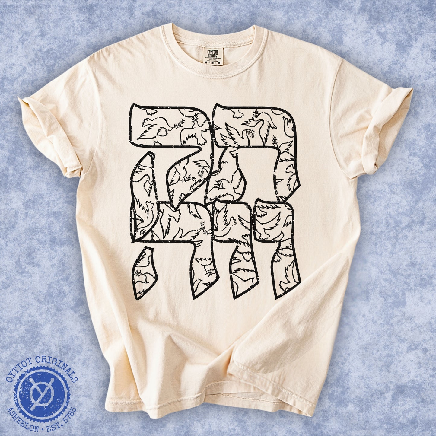 תקווה | Hope In Hebrew Washed T-shirt