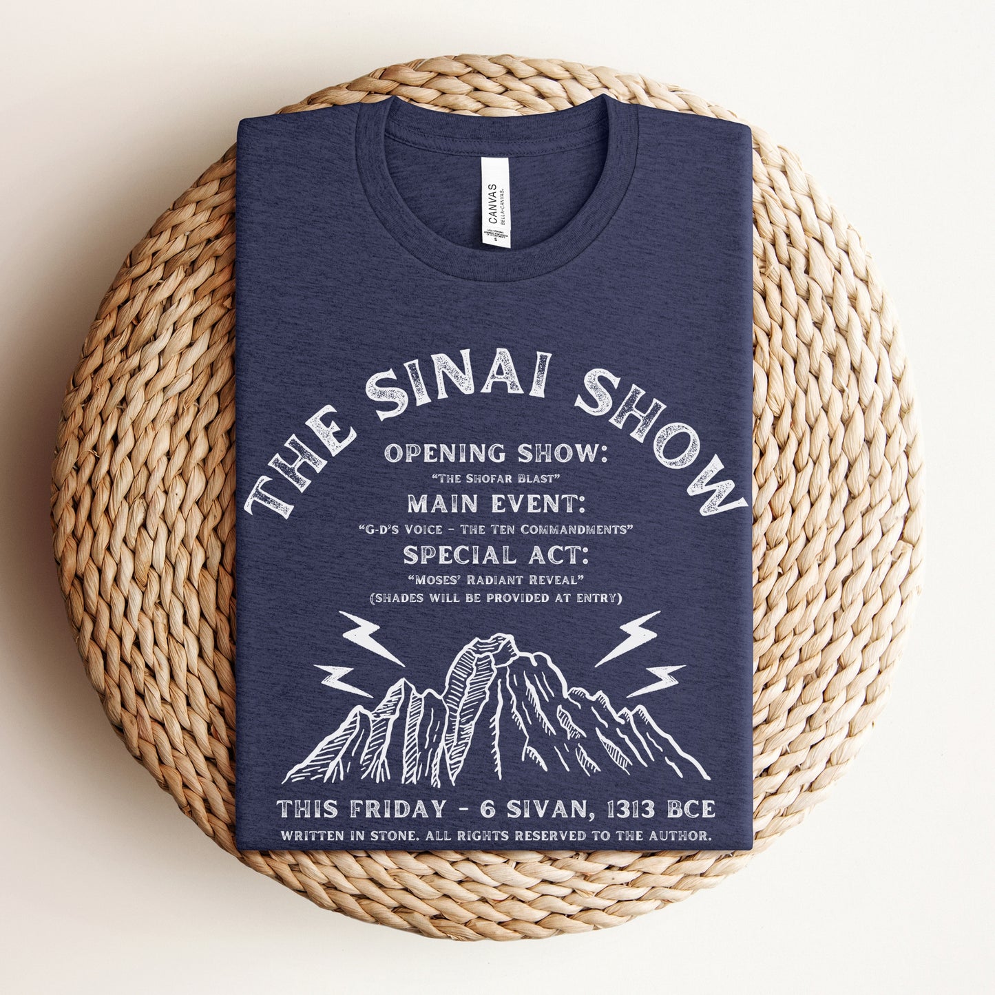 The Sinai Show | Shavuot Humor T-shirt