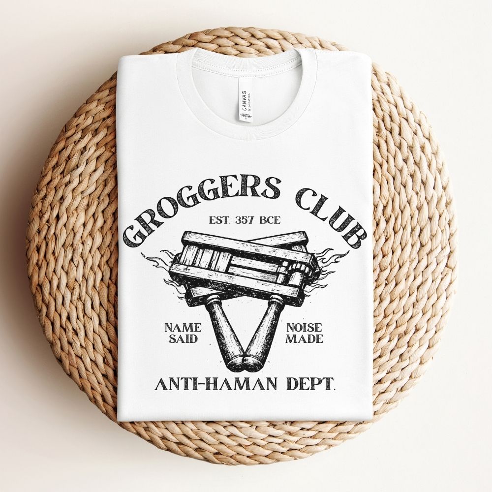 Groggers Club | Funny Purim T-shirt