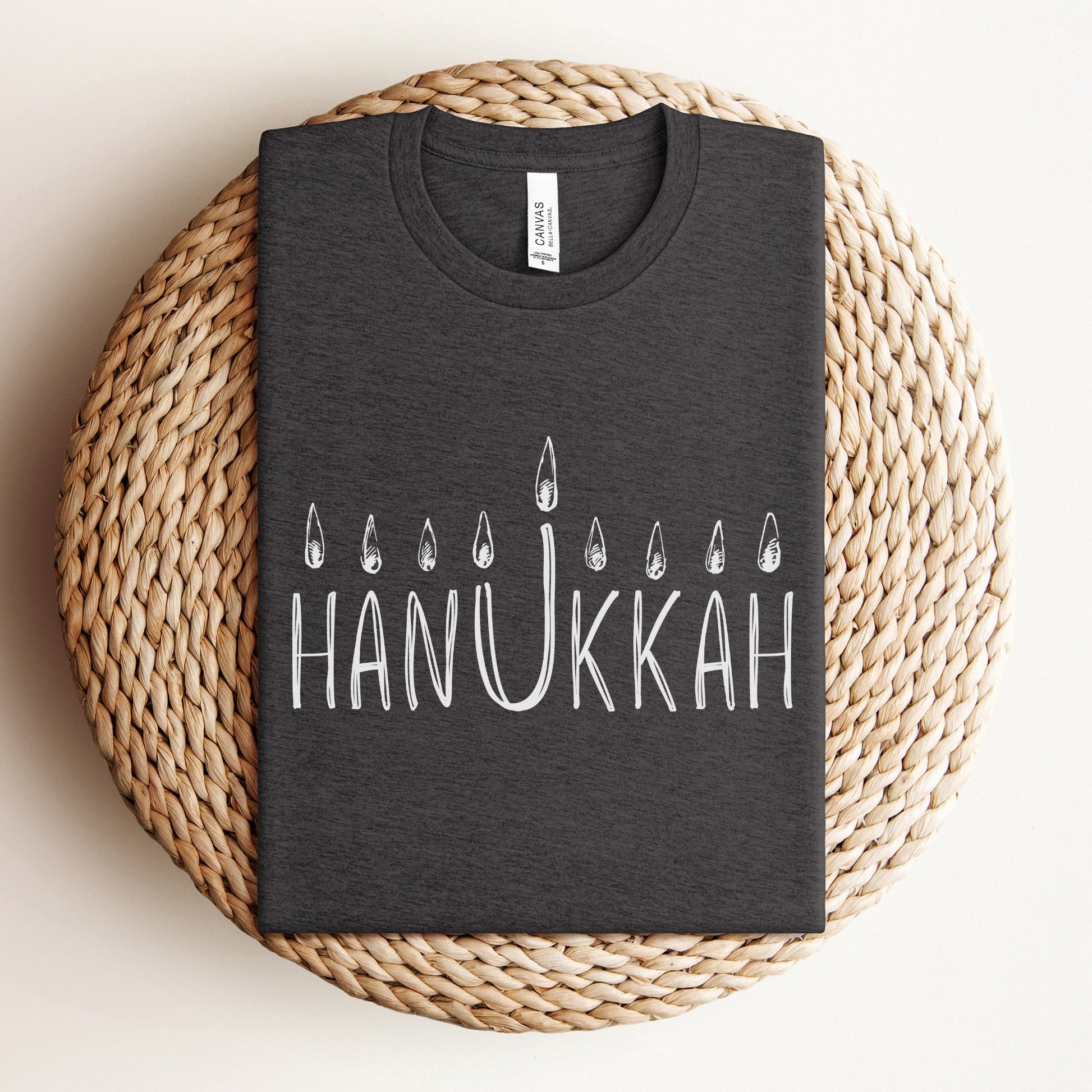 Hanukkah Menorah T-Shirt - Oytiot