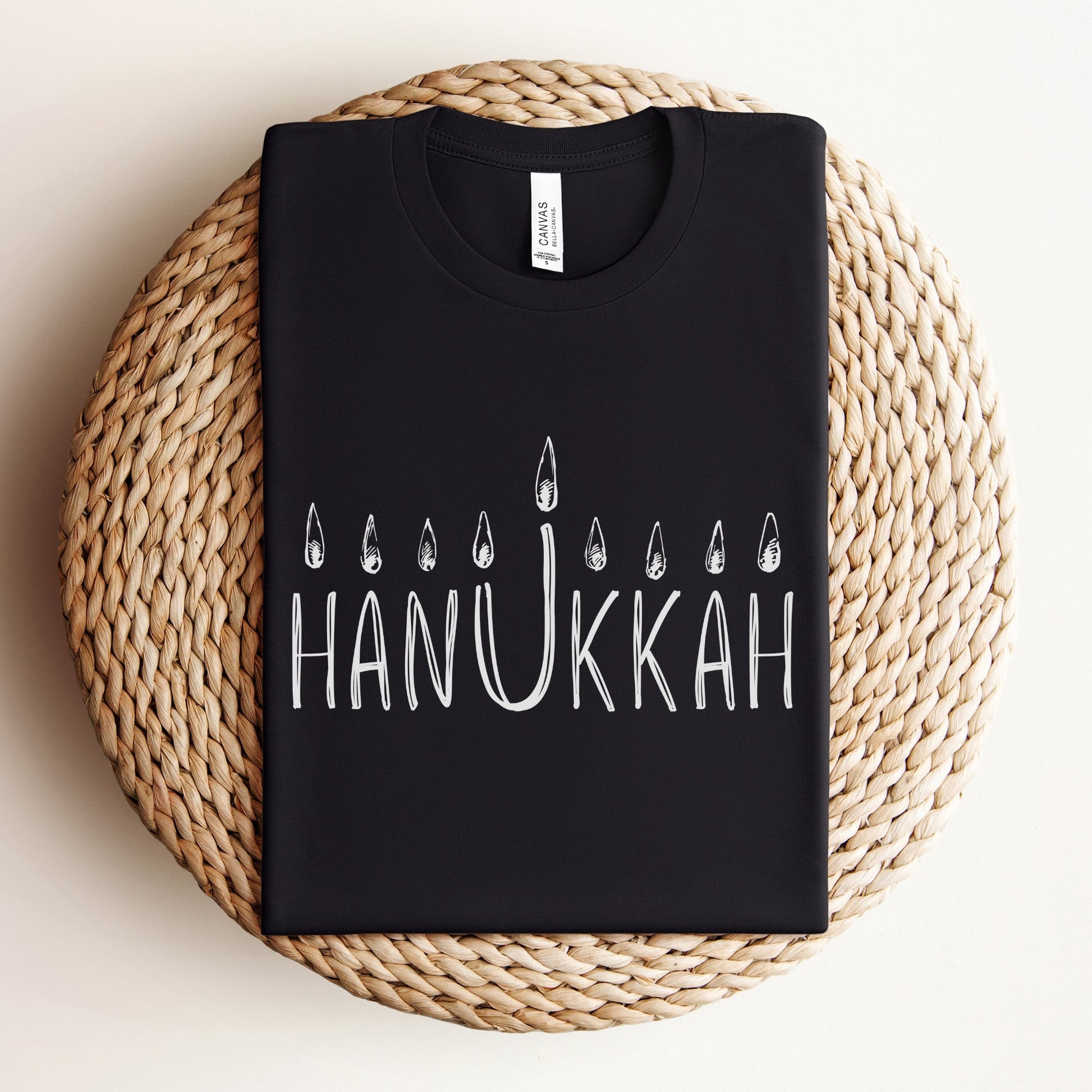 Hanukkah Menorah T-Shirt - Oytiot