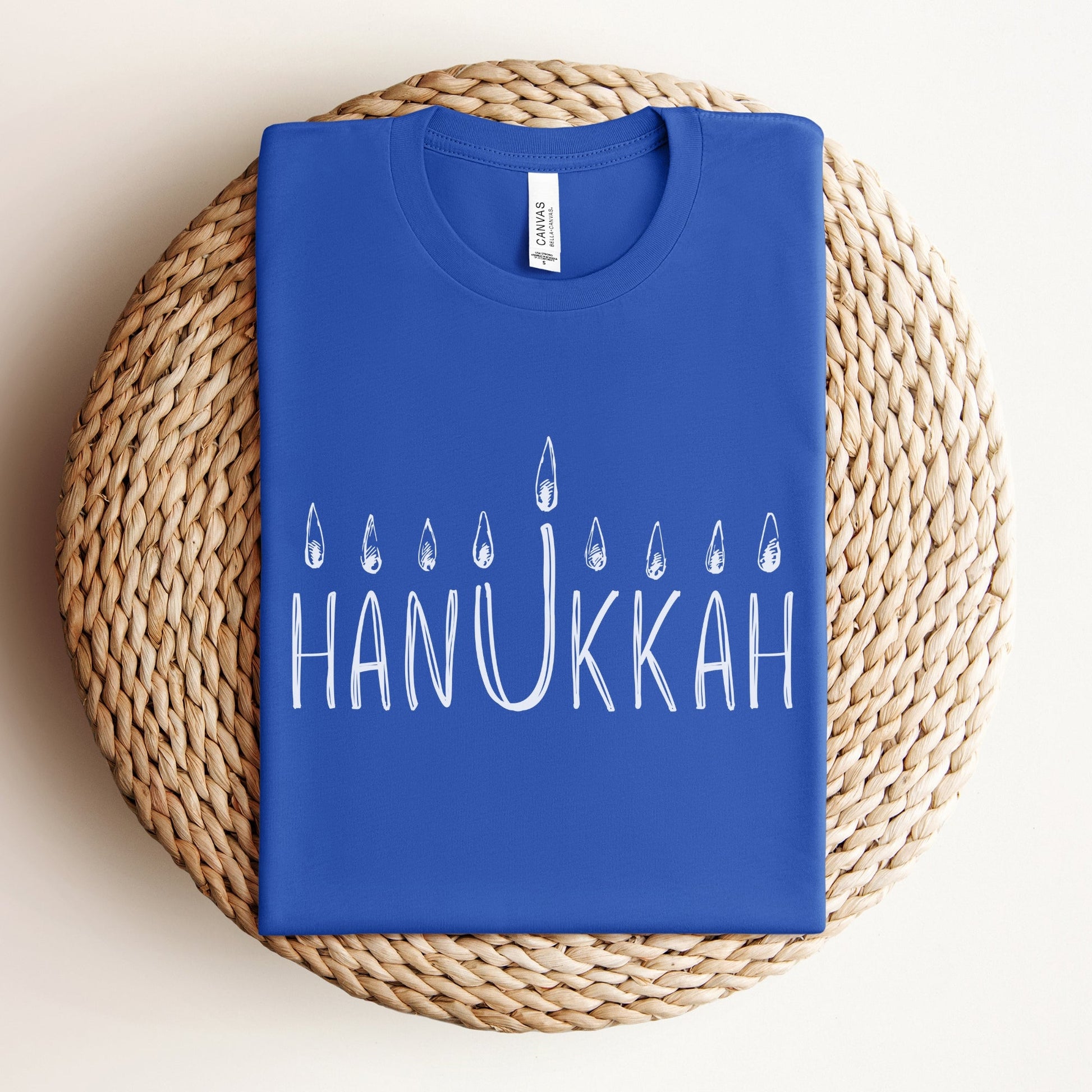 Hanukkah Menorah T-Shirt - Oytiot