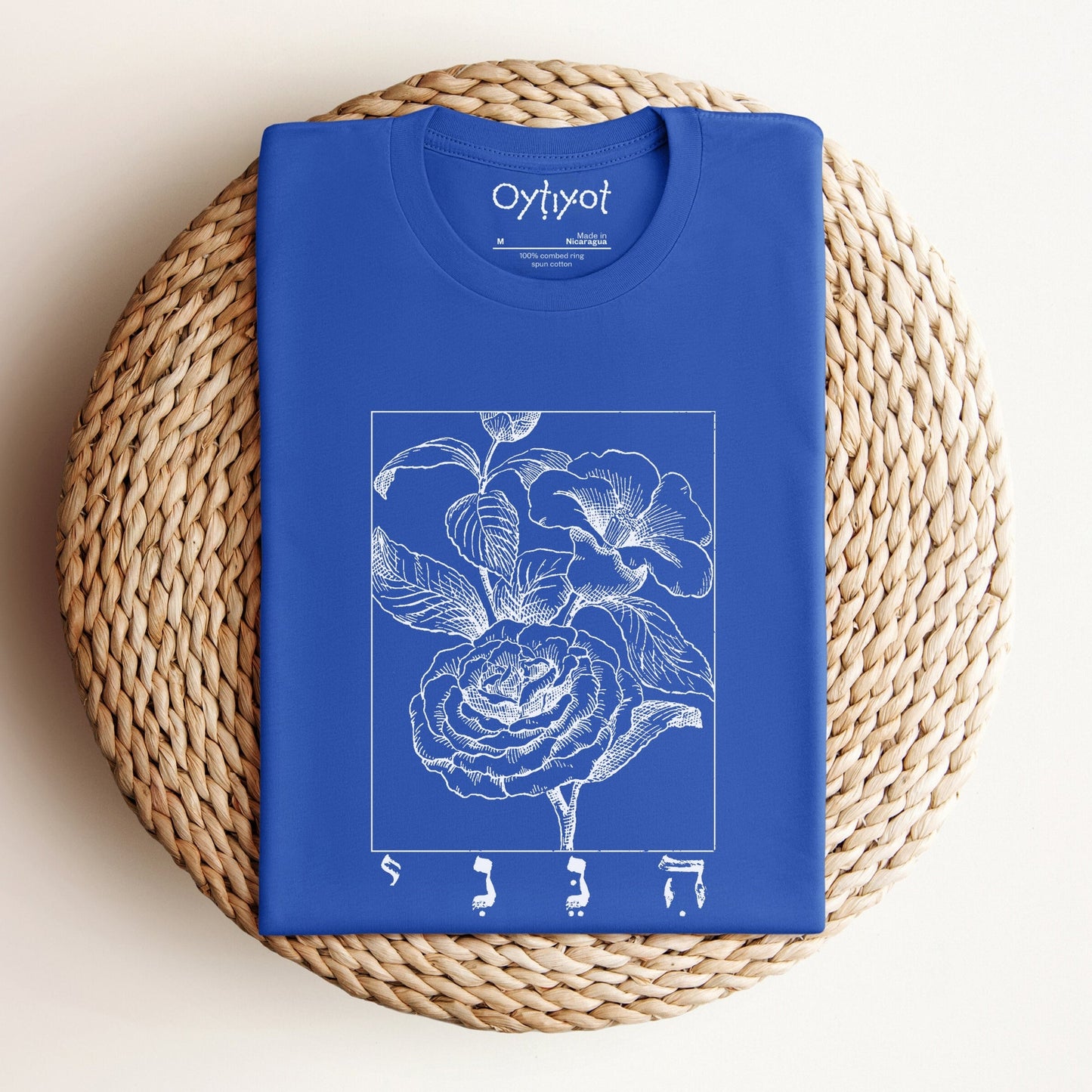 הנני | Here I Am In Hebrew T-shirt - Oytiot