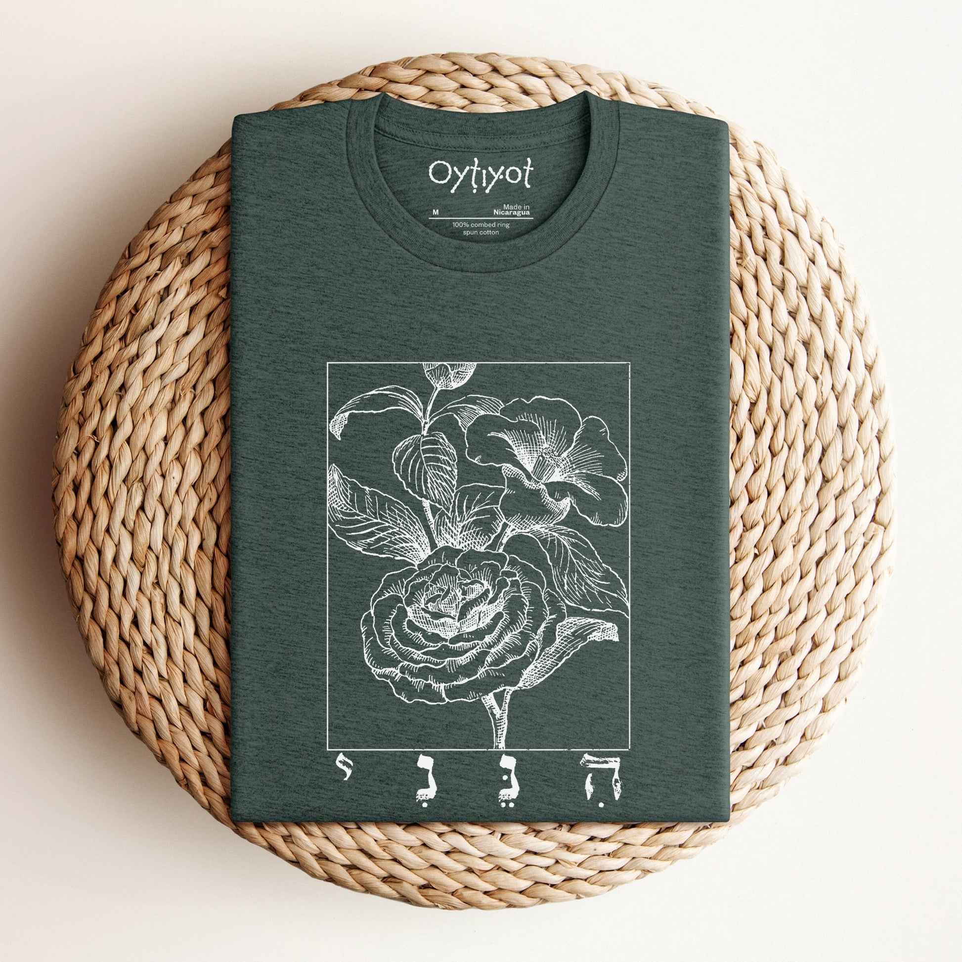 הנני | Here I Am In Hebrew T-shirt - Oytiot