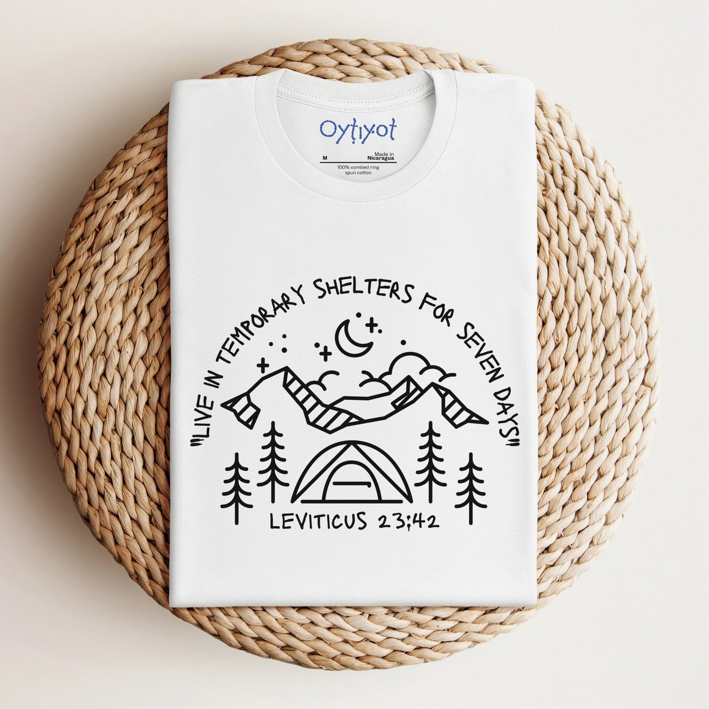 Leviticus 23 Verse Sukkot T-shirt - Oytiot