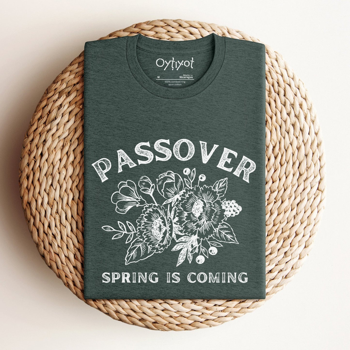 Passover Flowers T-shirt - Oytiot