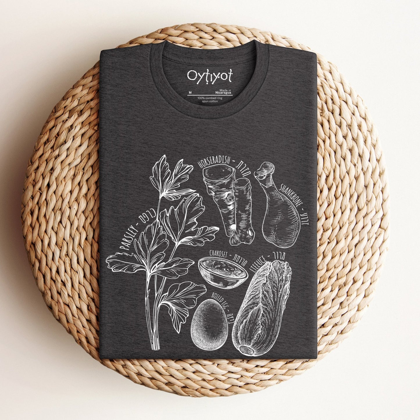 Passover Seder Plate T-shirt - Oytiot