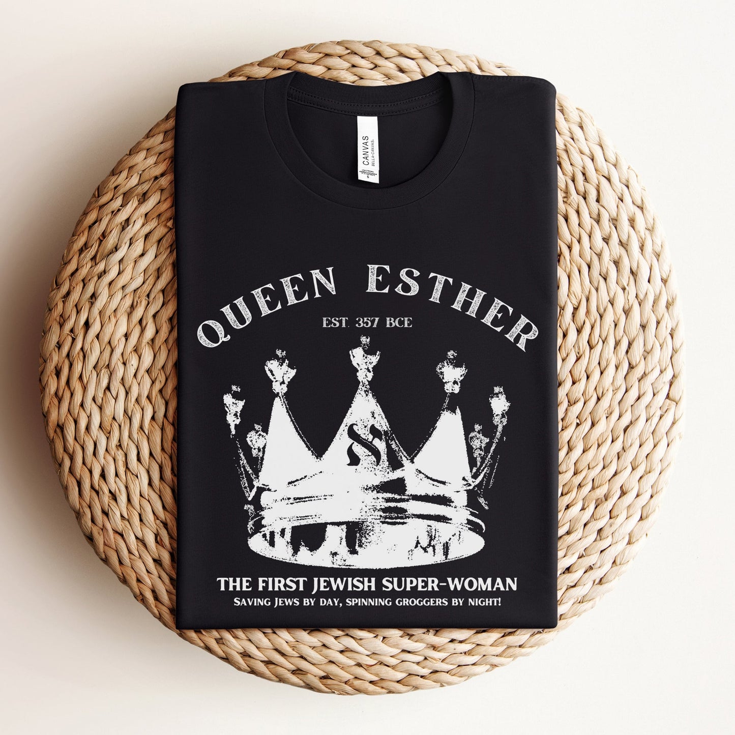 Queen Esther | Jewish Humor T-shirt - Oytiot