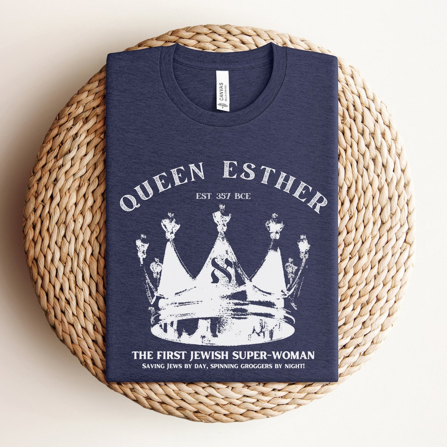Queen Esther | Jewish Humor T-shirt - Oytiot