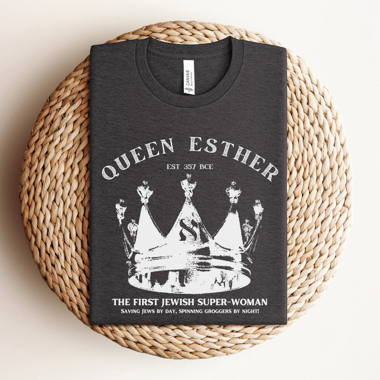Queen Esther | Jewish Humor T-shirt - Oytiot