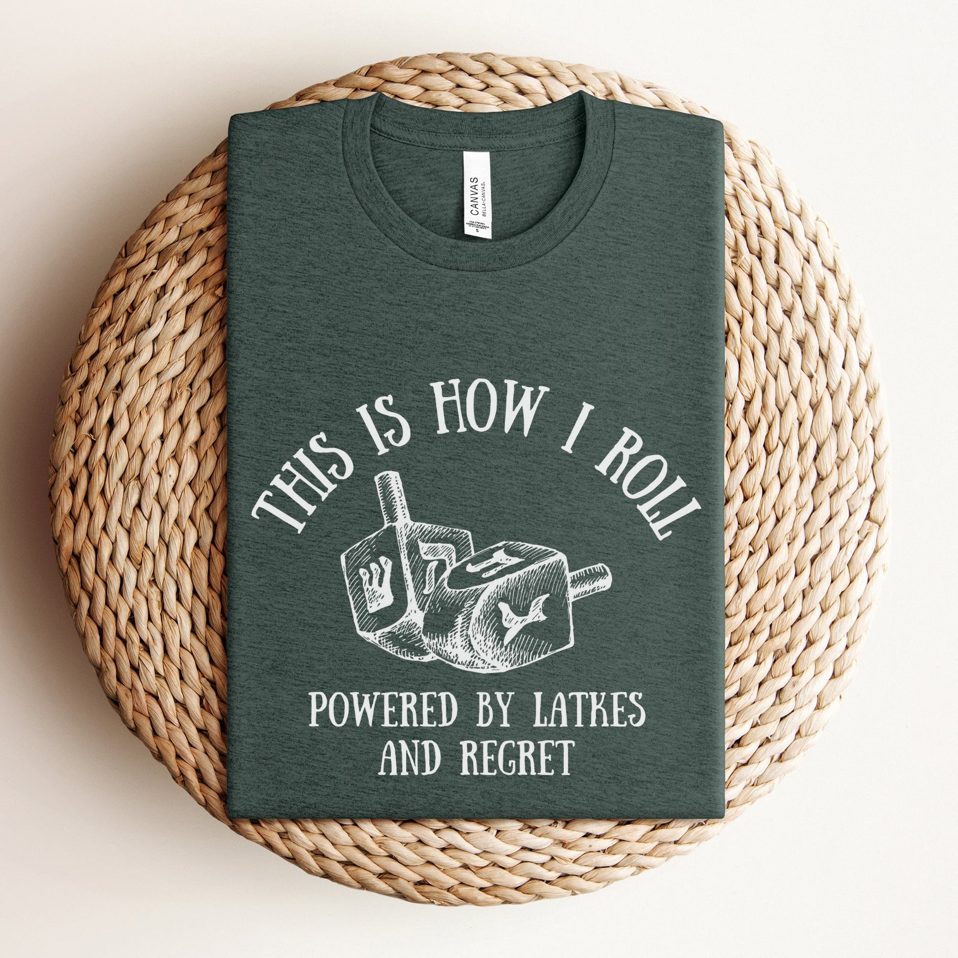 This Is How I Roll | Hanukkah Funny Dreidel T-shirt - Oytiot