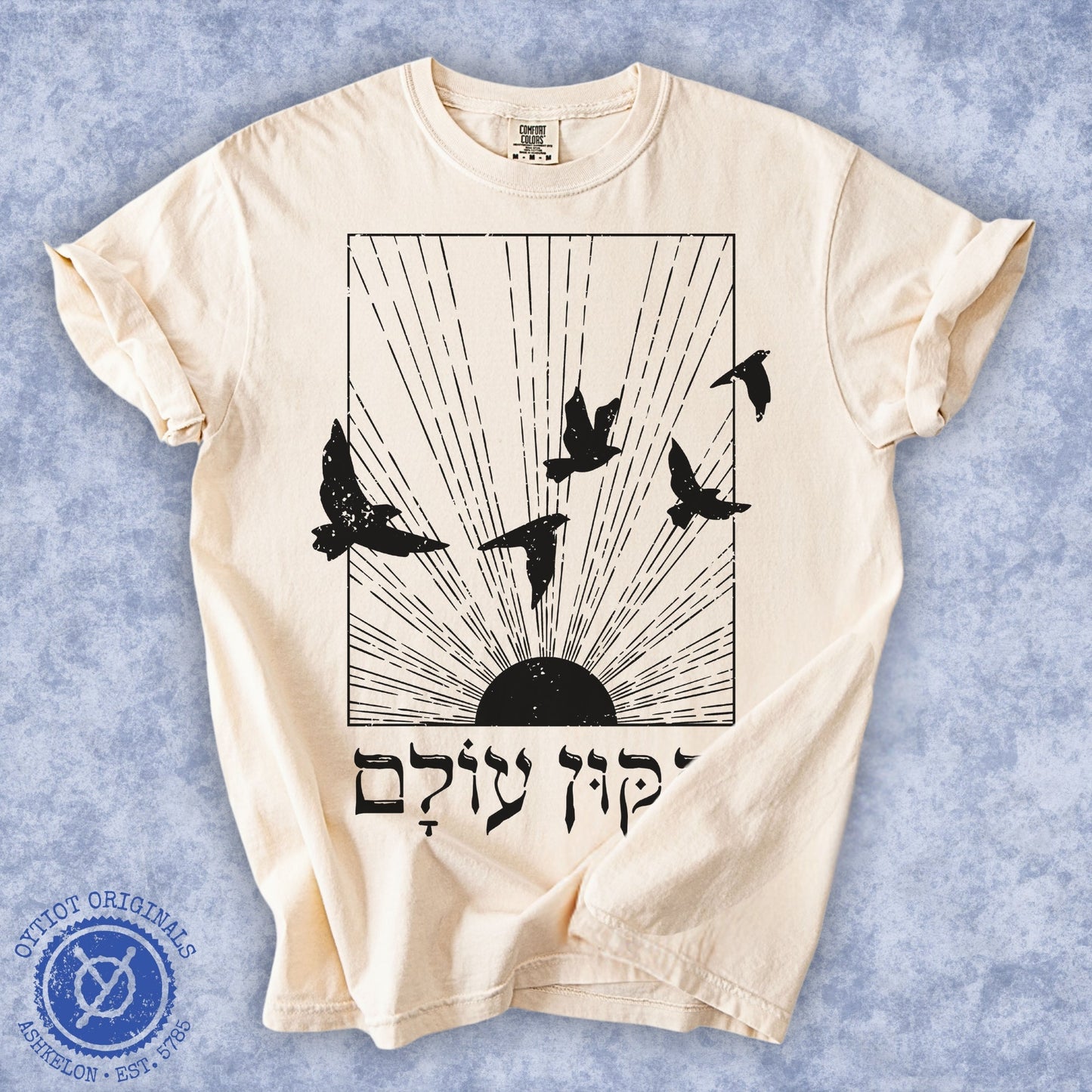 תיקון עולם | Washed T-shirt - Oytiot