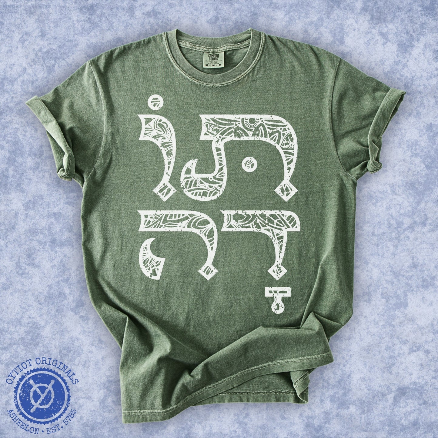 תודה | Thank you In Hebrew Washed T-shirt - Oytiot