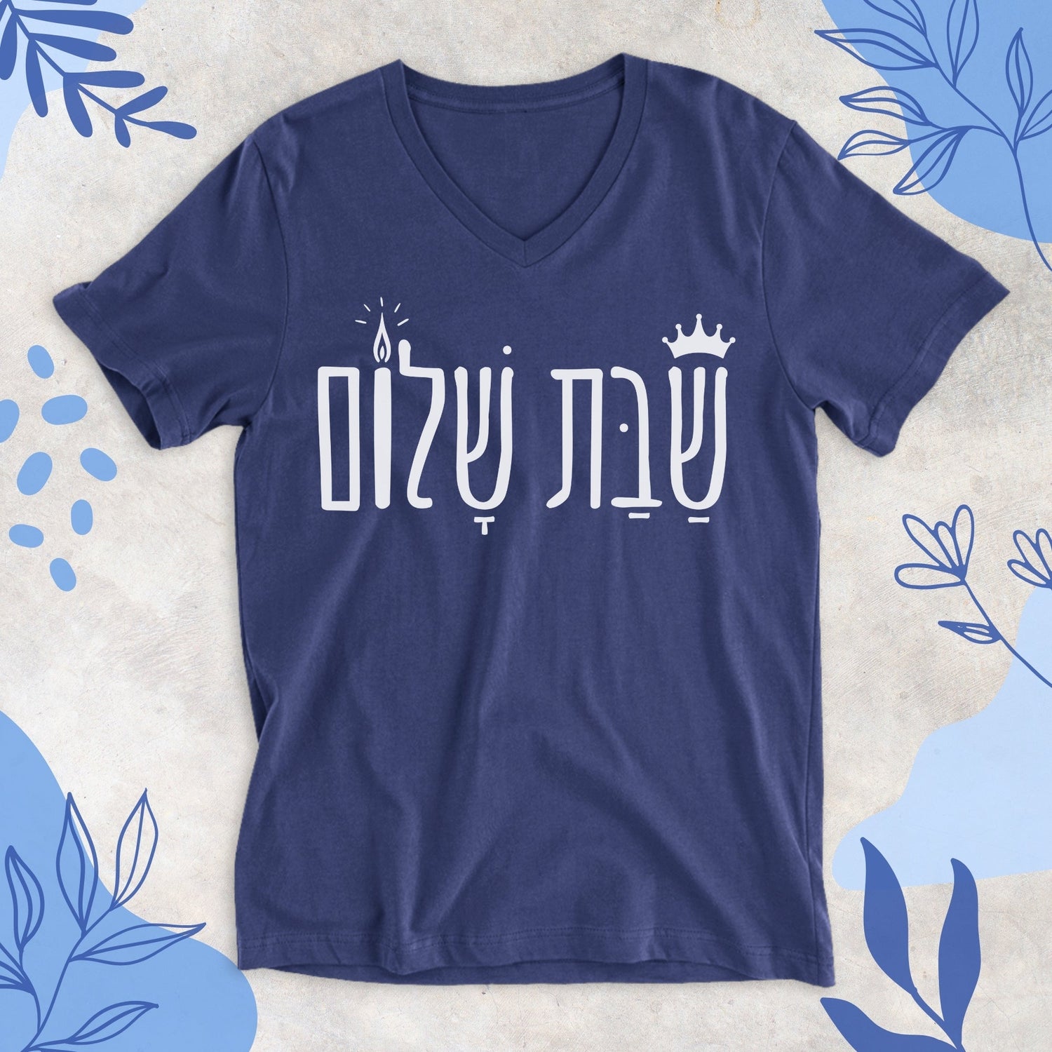 Hebrew & Jewish V-neck T-shirts