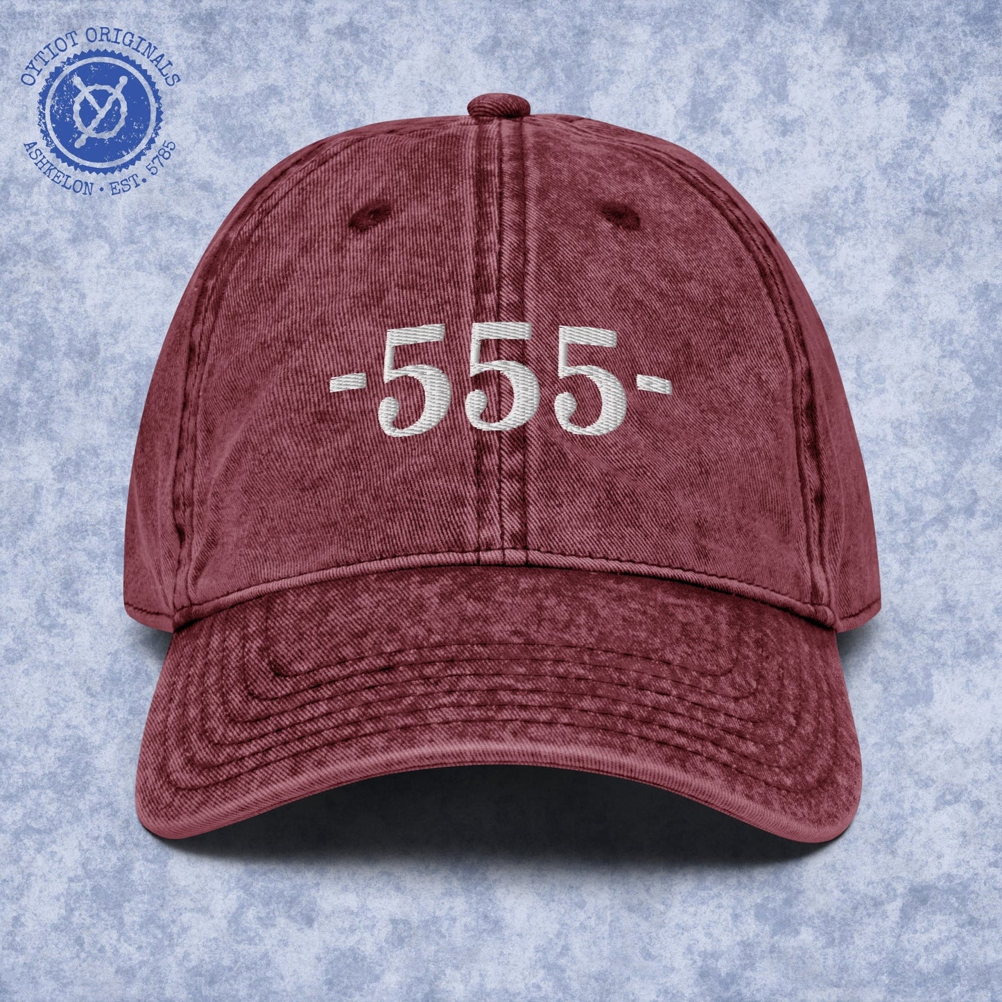  - 555 - | Israeli Slang Embroidered Cap - Oytiot