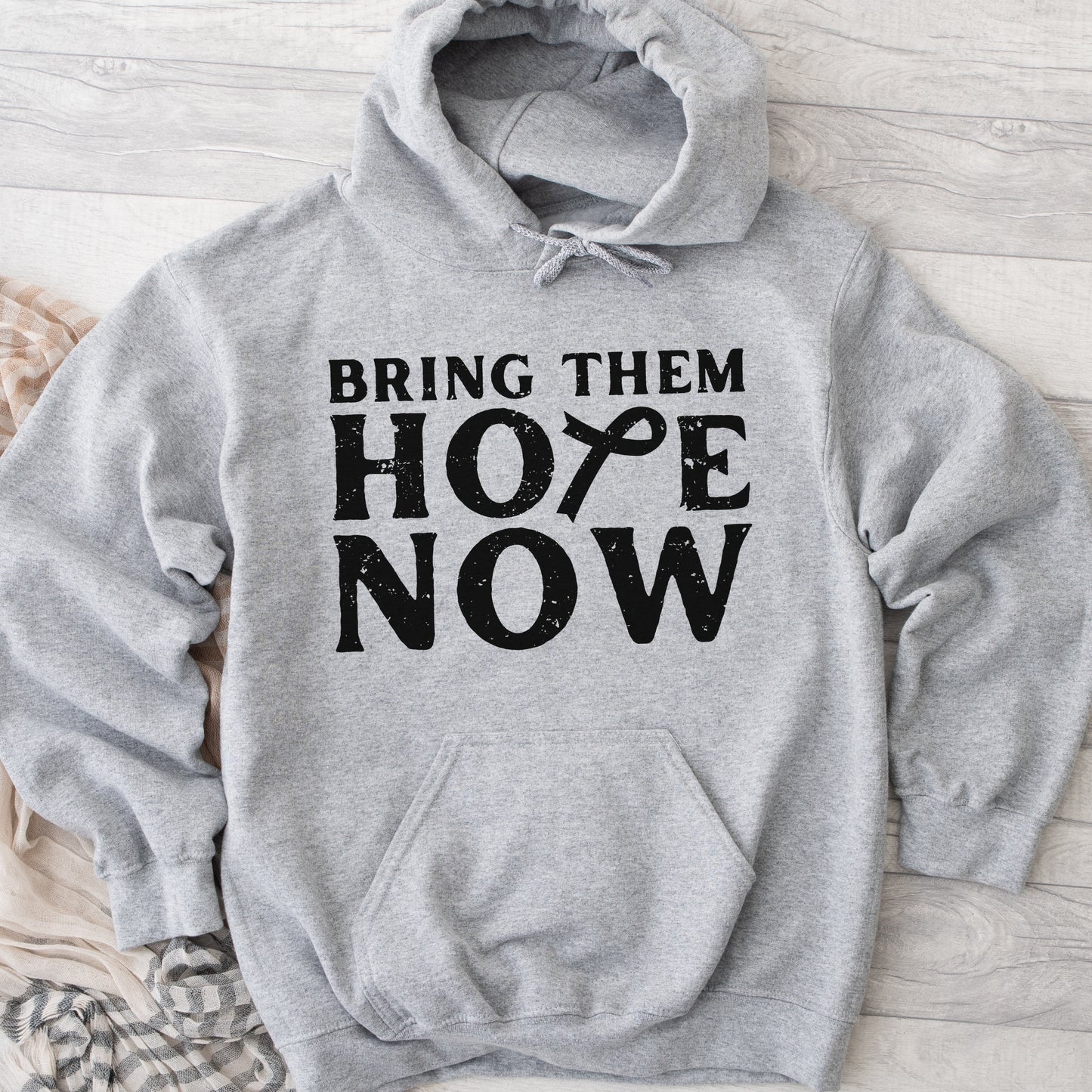 Bring Them Hope Now | 7.10 Hostages Awareness Hoodie