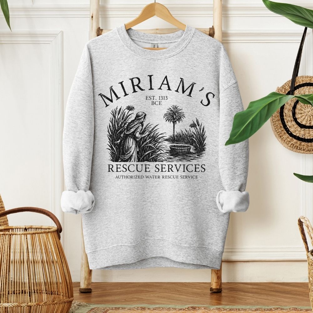 Miriam's Rescue Services | Passover Funny Sweatshirt