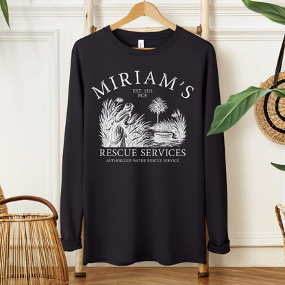 Miriam's Rescue Services | Funny Passover Long Sleeve Tee