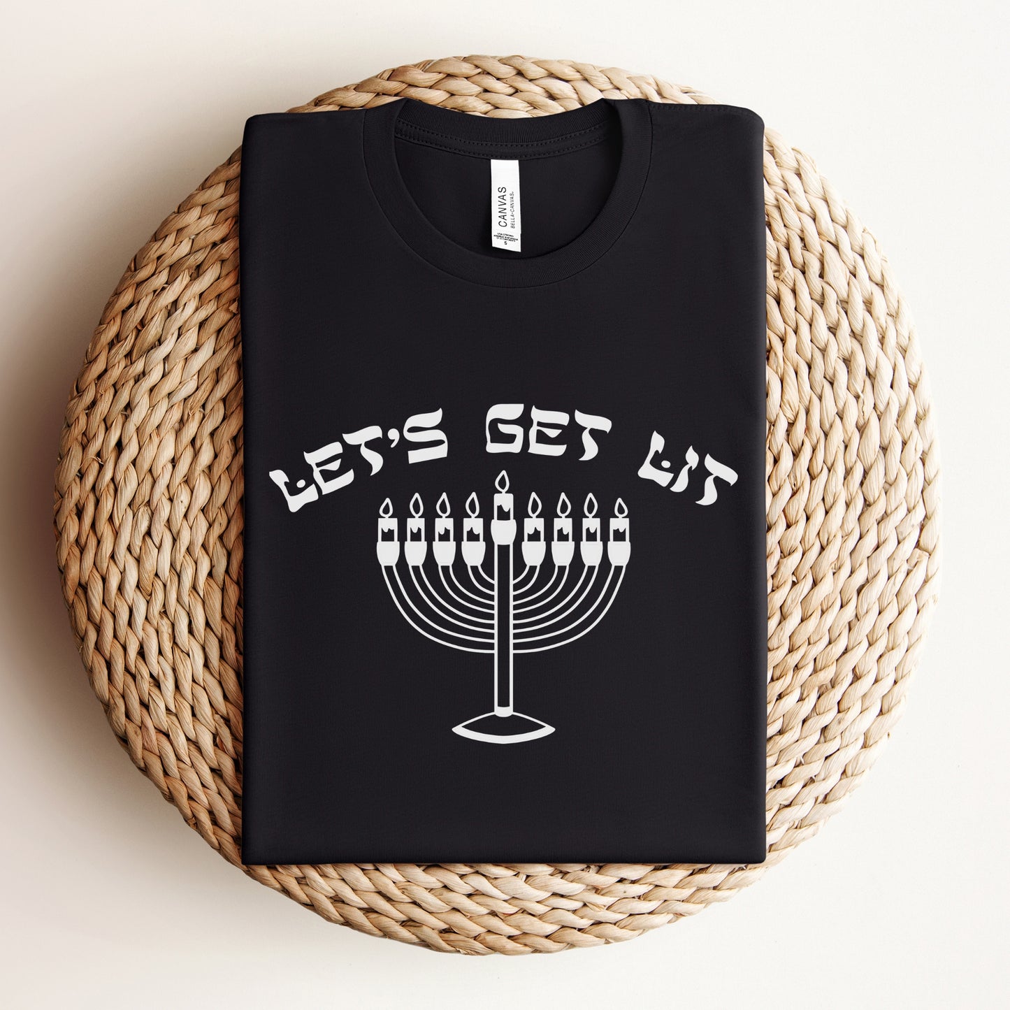 Let's Get Lit | Hanukkah Funny T-shirt