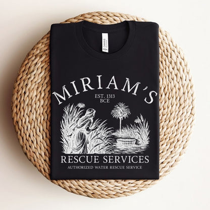 Miriam's Rescue Services | Passover Funny T-shirt