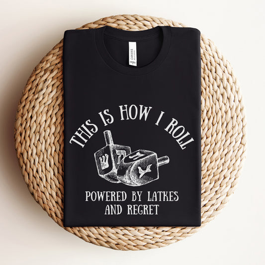 This Is How I Roll | Hanukkah Funny Dreidel T-shirt