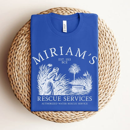 Miriam's Rescue Services | Passover Funny T-shirt