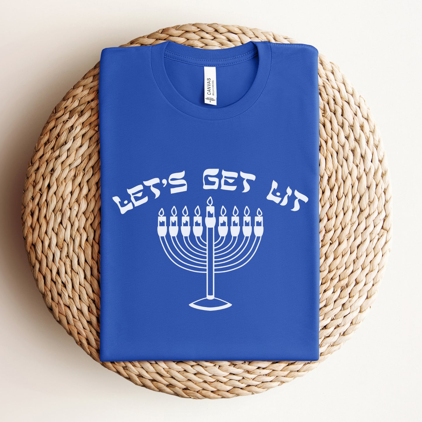 Let's Get Lit | Hanukkah Funny T-shirt