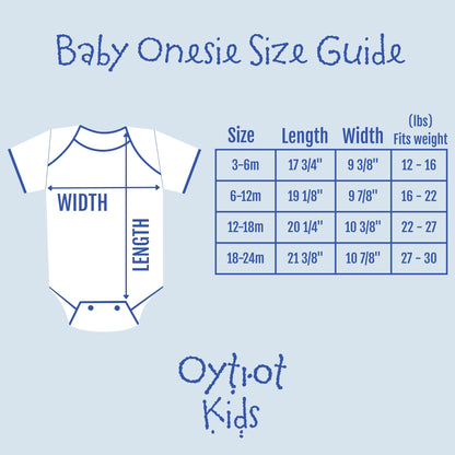 נס גדול היה שם | Dreidel Hebrew Letters Baby Onesie