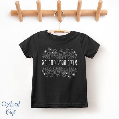 אביב הגיע פסח בא | Passover Toddler T-shirt