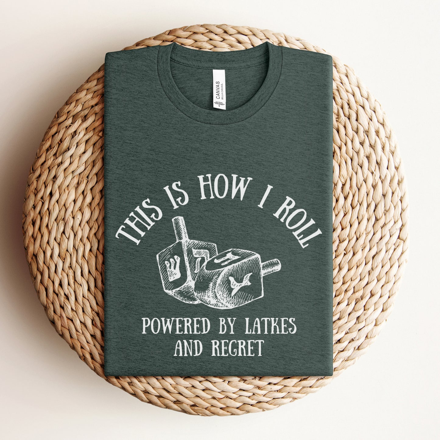 This Is How I Roll | Hanukkah Funny Dreidel T-shirt