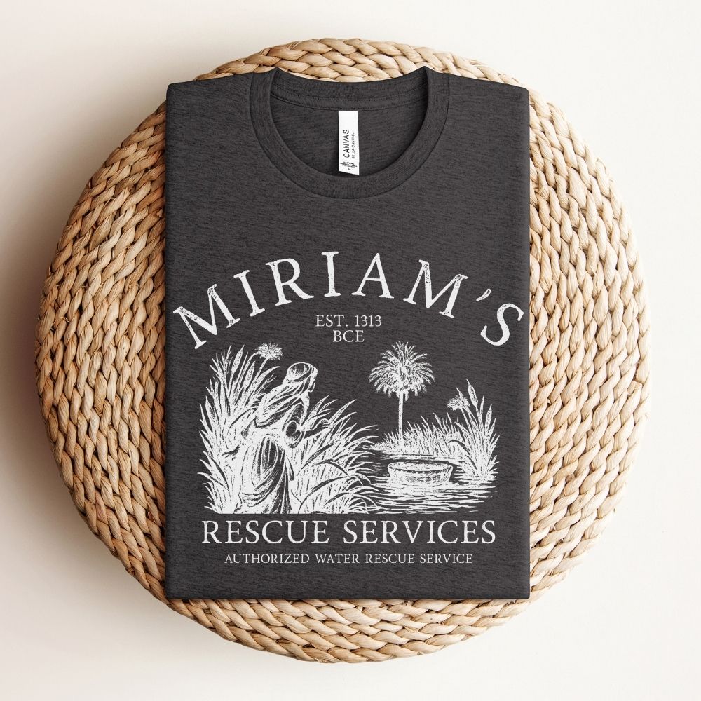 Miriam's Rescue Services | Passover Funny T-shirt