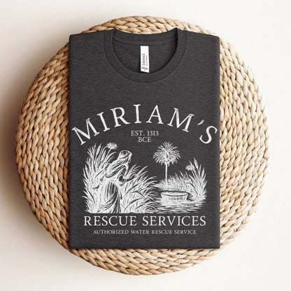 Miriam's Rescue Services | Passover Funny T-shirt