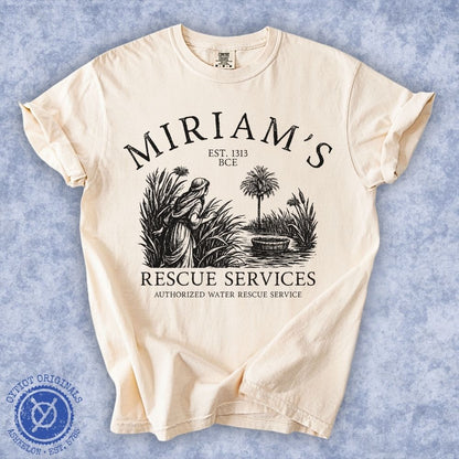 Miriam's Rescue Services | Passover Funny Heavyweight T-shirt