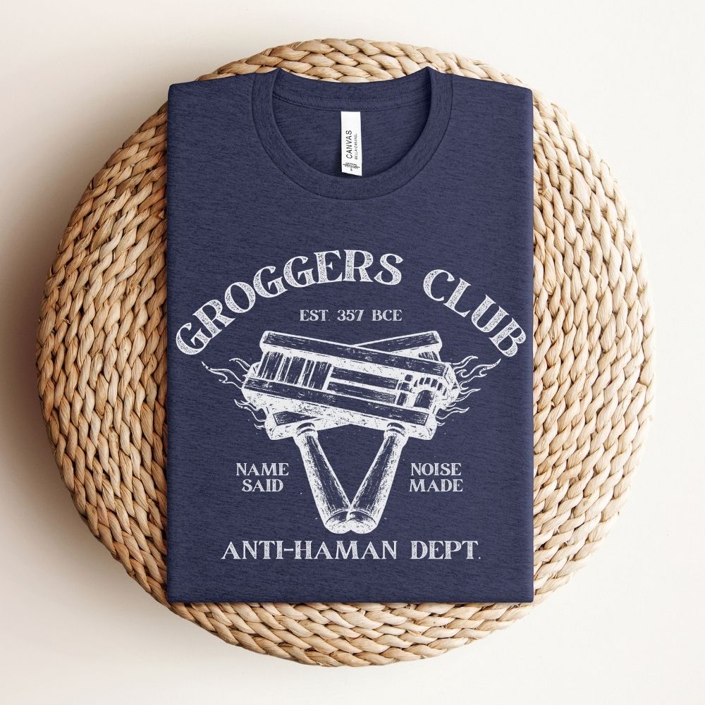 Groggers Club | Funny Purim T-shirt