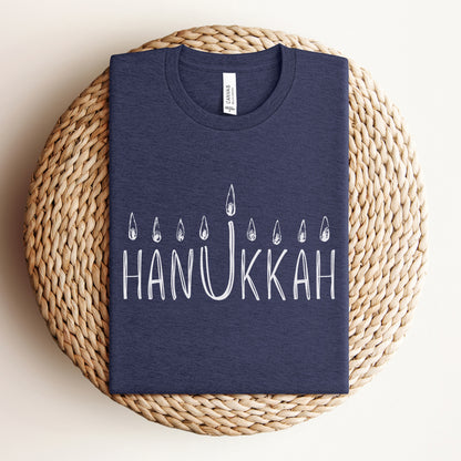 Hanukkah Menorah T-Shirt