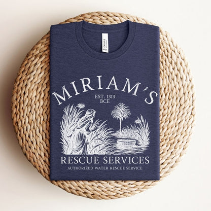 Miriam's Rescue Services | Passover Funny T-shirt