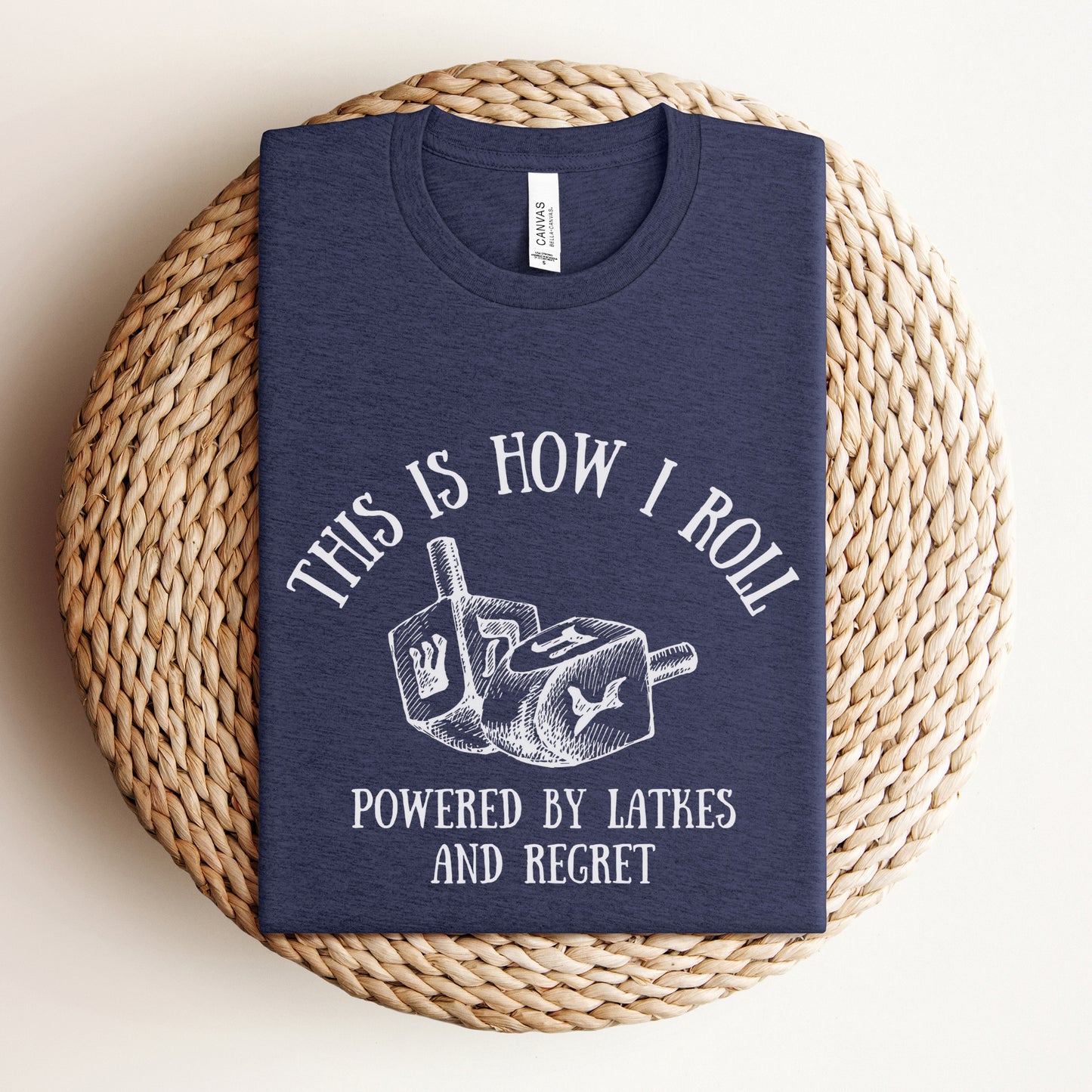 This Is How I Roll | Hanukkah Funny Dreidel T-shirt