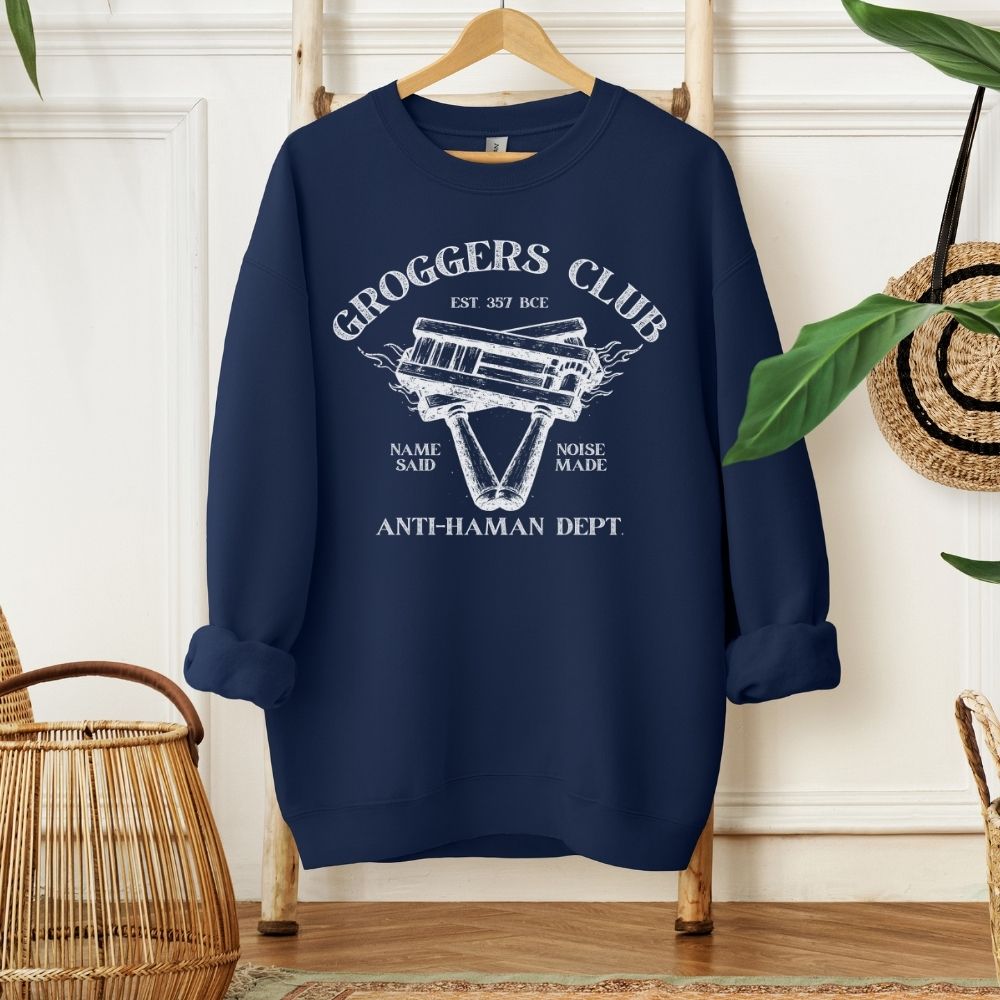Groggers Club | Purim Humor Sweatshirt