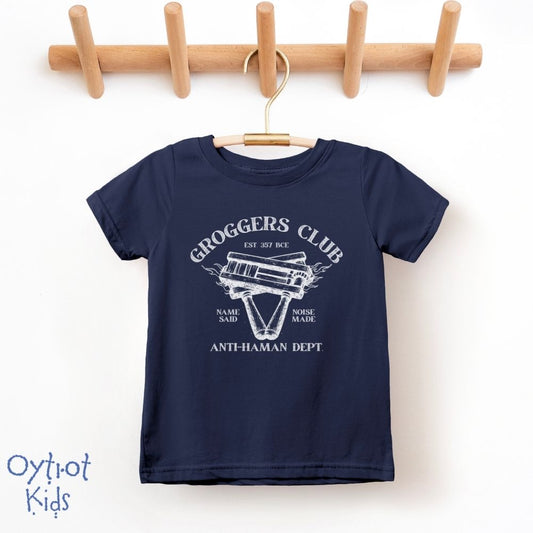 Groggers Club | Purim Humor Toddler T-shirt