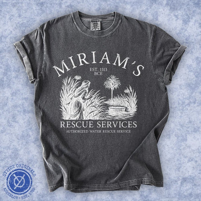 Miriam's Rescue Services | Passover Funny Heavyweight T-shirt