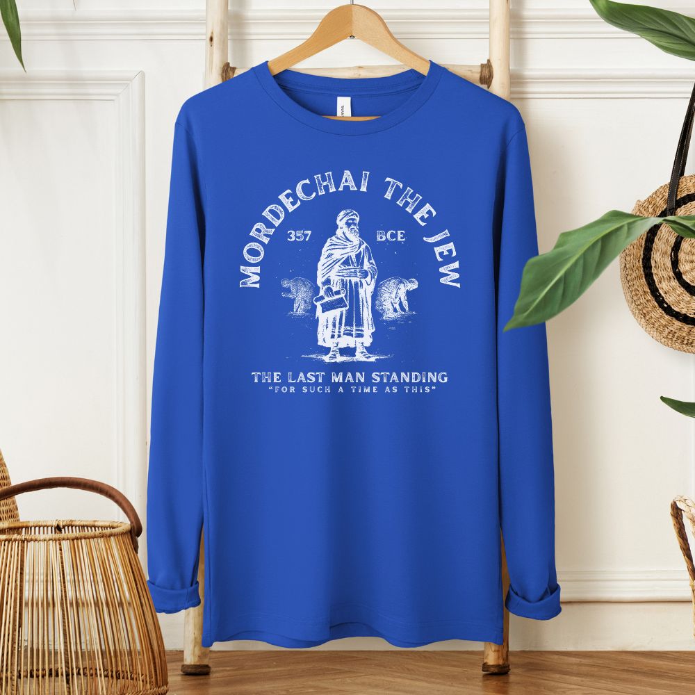 Mordechai The Jew | Purim Long Sleeve Tee