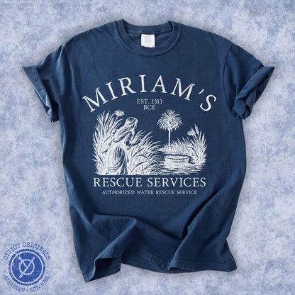 Miriam's Rescue Services | Passover Funny Heavyweight T-shirt