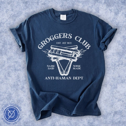 Groggers Club | Purim Humor Heavyweight T-shirt