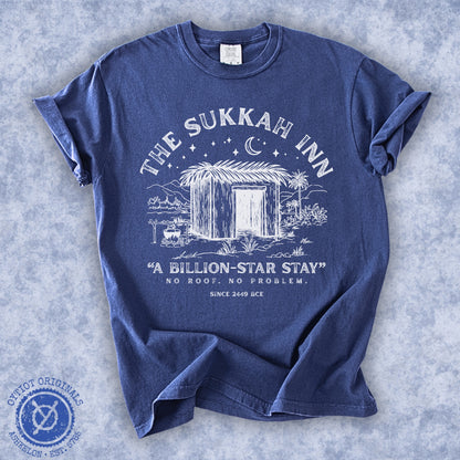 The Sukkah Inn | Sukkot Humor Washed T-shirt