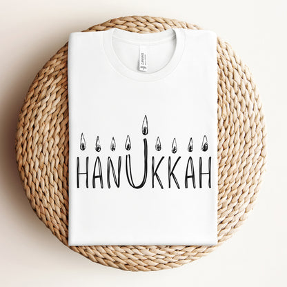 Hanukkah Menorah T-Shirt