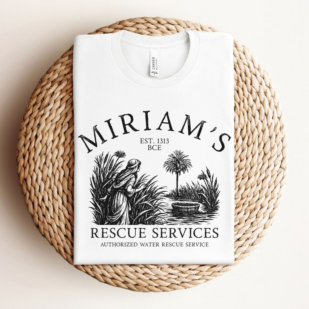 Miriam's Rescue Services | Passover Funny T-shirt